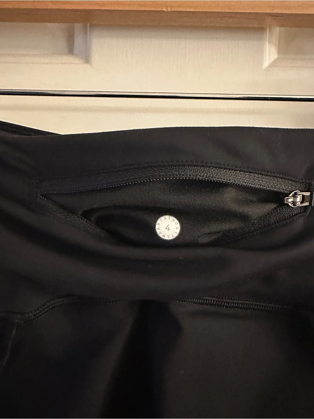 lululemon athletica Black High-Rise Leggings with Side Crystal Trim